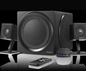 creative 2.1 and 5.1 channel speakers