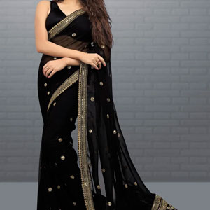 black-saree-price-in-india