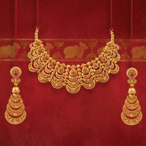 Tanishq Gold Necklace Sets