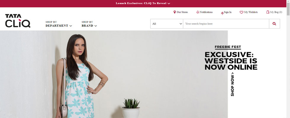 Tata Cliq online shopping