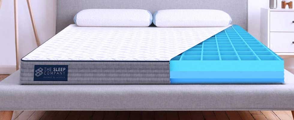 honeycomb grid mattress topper