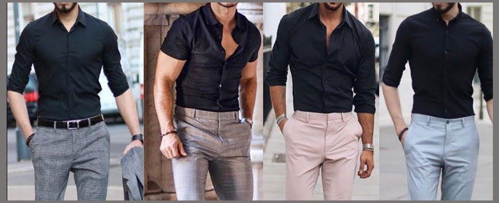 Black Pant Matching Shirt || Black Pants Combination Shirt Ideas - YouTube