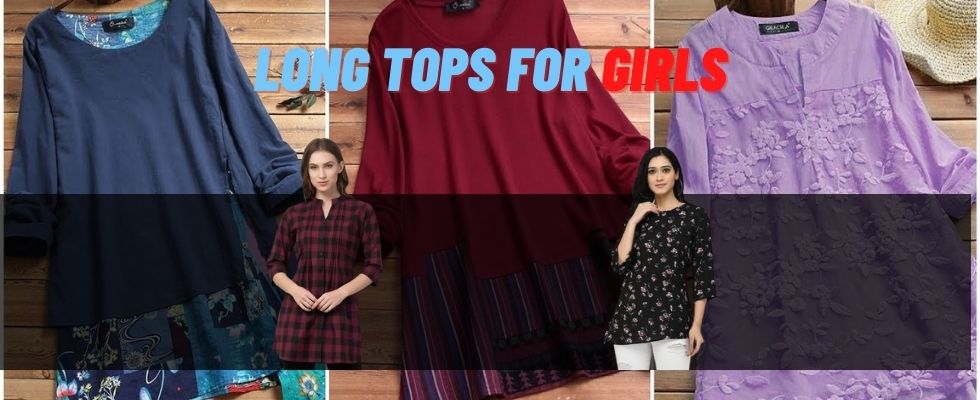 Designer Long Tops For Girls