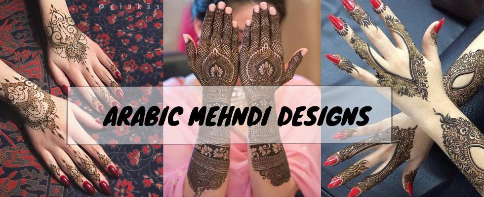 Popular Arabic Mehndi Designs in India