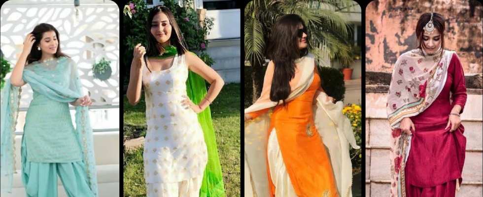 Punjabi frock on sale