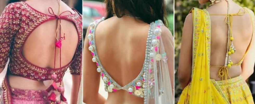 Trendy Backless Blouse Designs to Rock Every Occasion