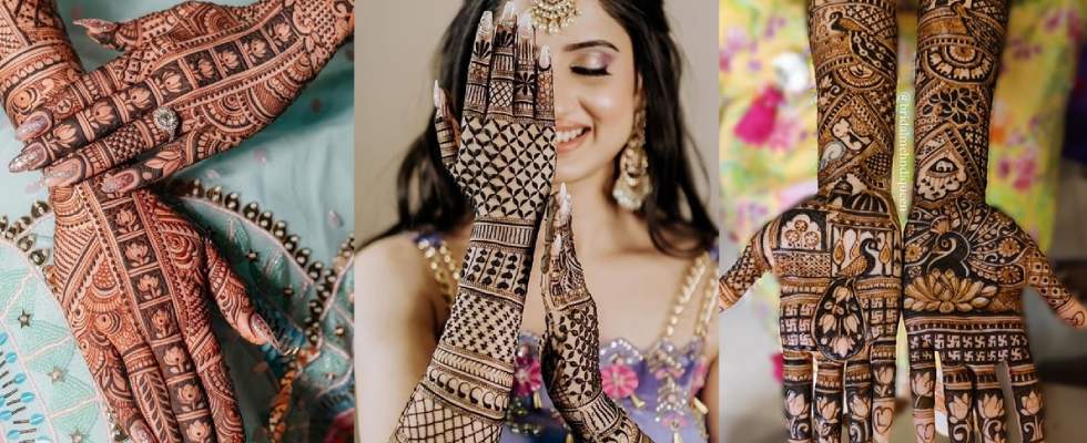 Royal Front Hand Mehndi Design For Royal Look