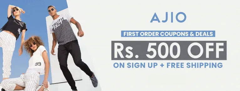 Ajio coupon sales code new user