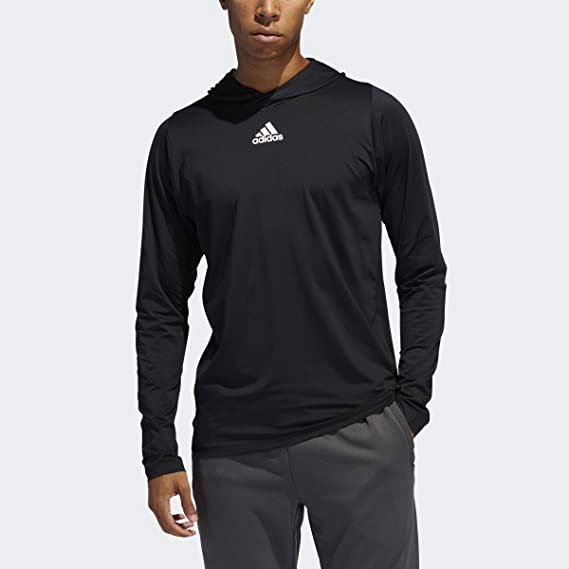 Adidas Hooded Long Sleeve T-Shirt