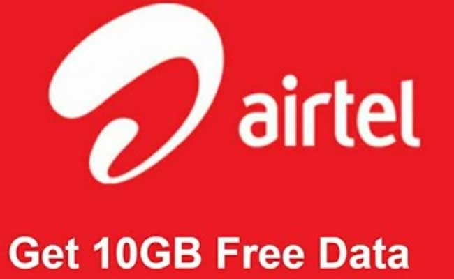 Airtel 10 GB Data For Lucky Users