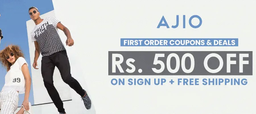 ajio rs.500 on rs.1250 coupon code