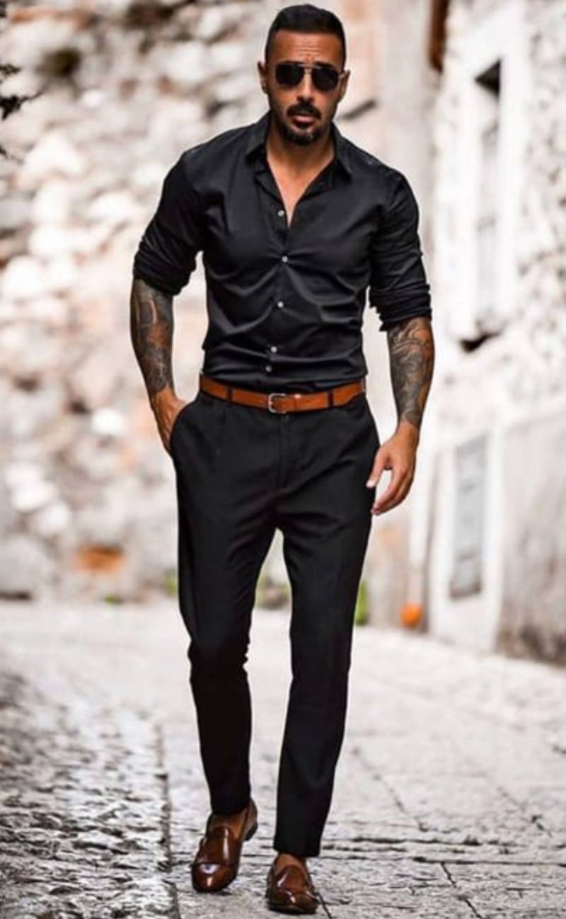 All Black Outfit