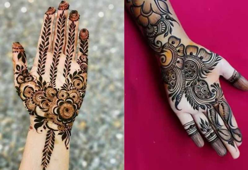 Alternate Pattern in Royal Mehndi Design
