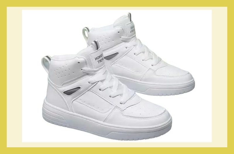 BADLAV White Sneakers for Men