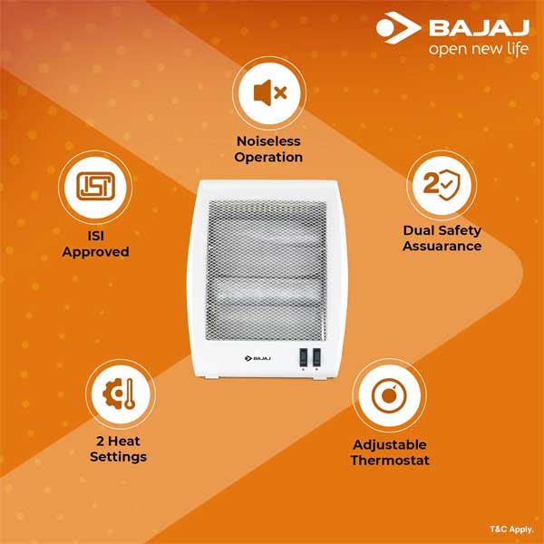 Bajaj RHX-2 800-watt room heater