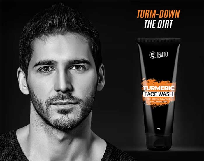 Beardo Turmeric Facewash for men