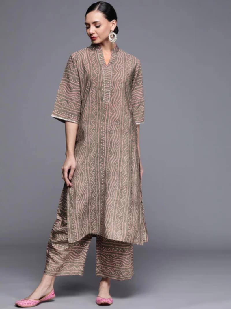 Bell Sleeves with 3/4 Kurti