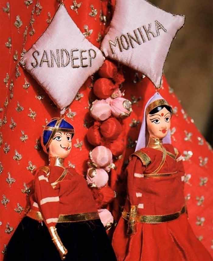 Bridegroom Puppet Motif Latkans