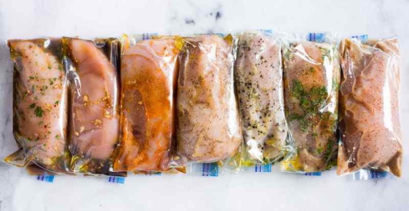 Chicken should be marinated