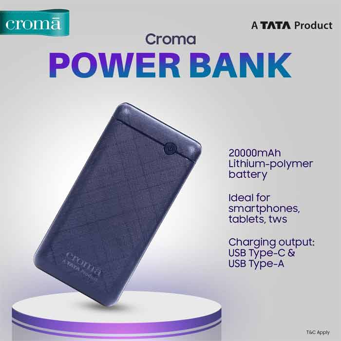 Croma 20W Fast Charge Power Delivery PD