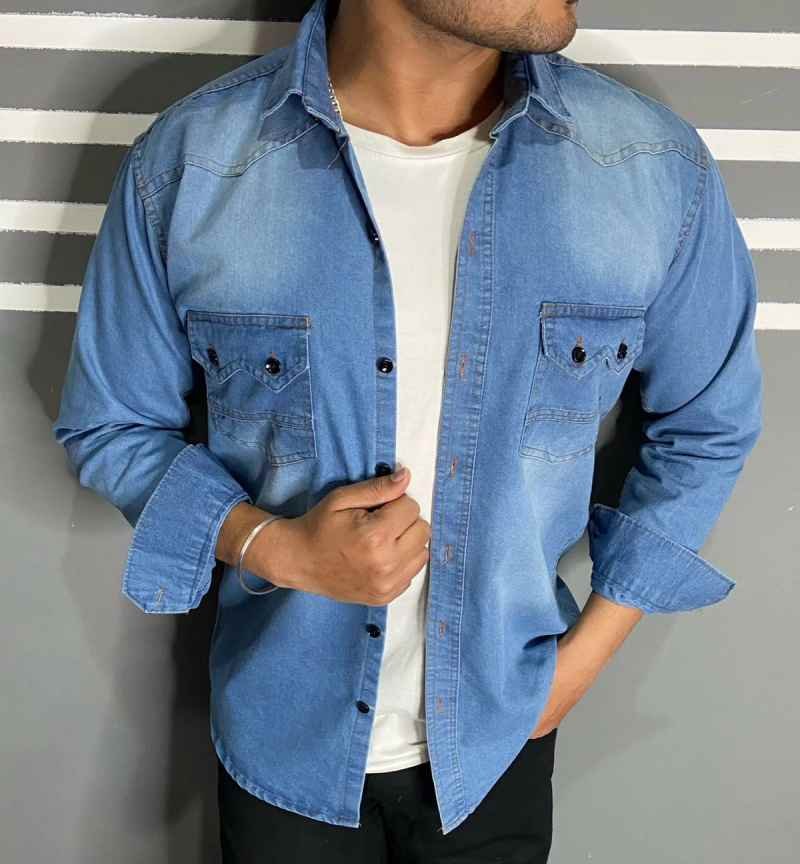Denim Oversized Shirt