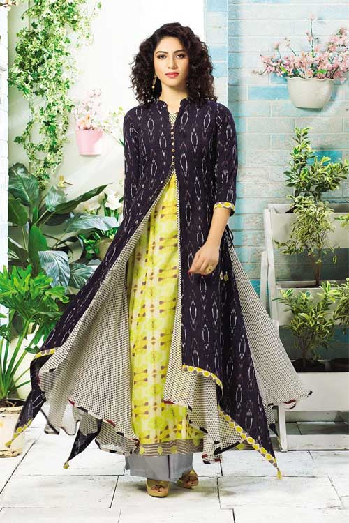 Designs for multilayered Kurtis sleeve
