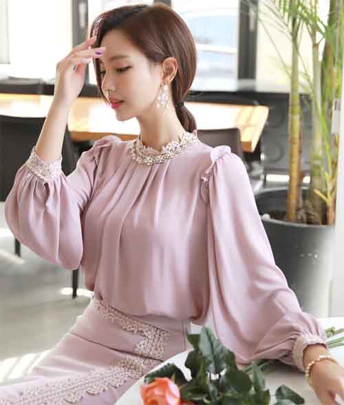 freel blouse lace