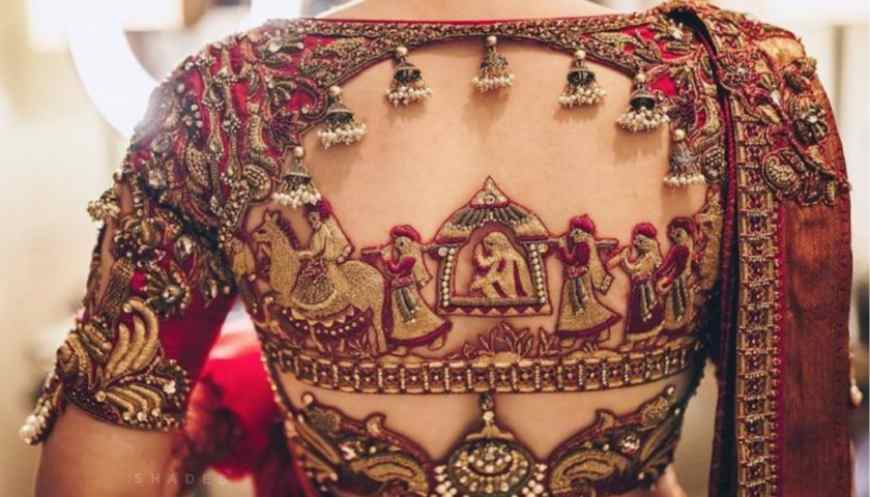 Fusion Aari Blouse Designs