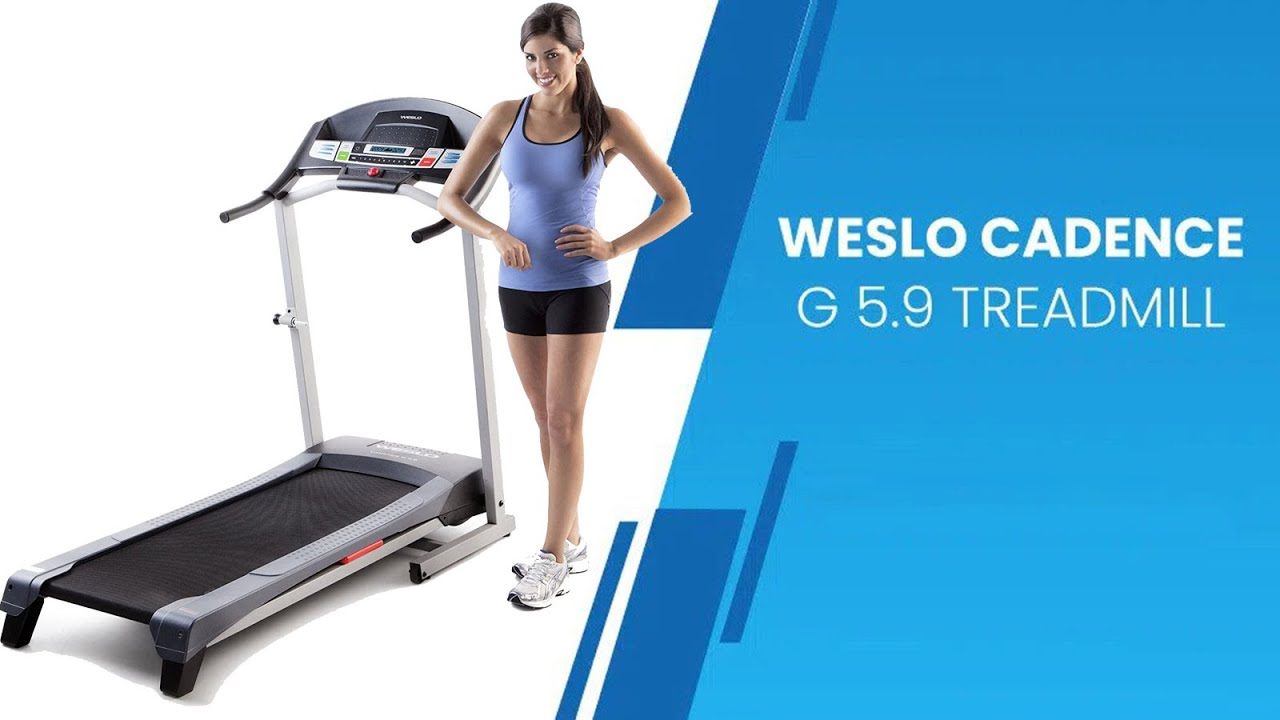 Getting to Know the Weslo Cadence G 5.9 Treadmill