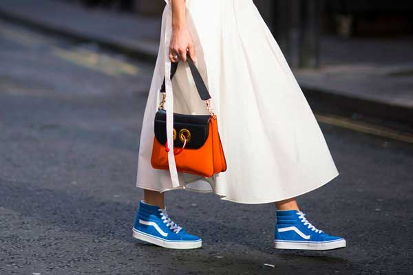 Go For High-Top Sneakers