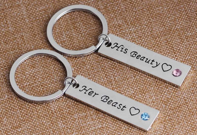 His and Hers Keychains