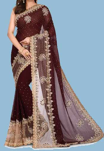 Jaipuri Embroidery Sarees
