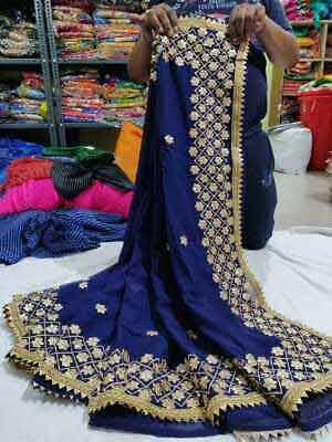 Jaipuri Heavy work saree
