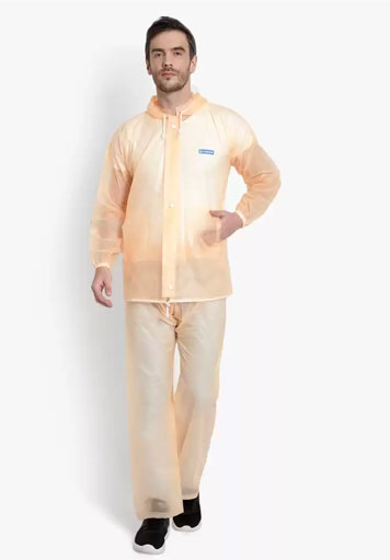 KYODO Solid Transparent Raincoat