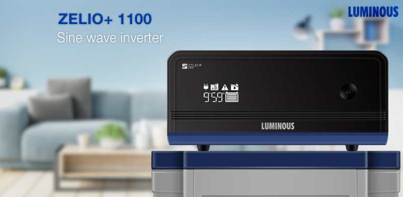 Luminous Zelio+ 1100 Home Pure Sine Wave Inverter UPS