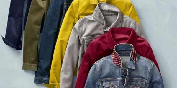 Multi Color Denim Jacket for Men