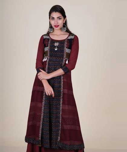 Multilayered Kurti Designs