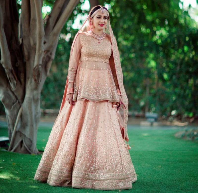 Playful Peplums Blouse for Wedding