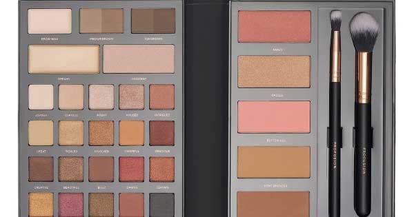 Profusion cosmetics pro face trendsetter makeup palette
