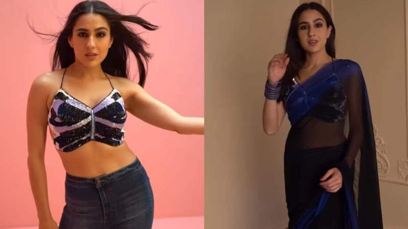 Sara Ali Khan Butterfly Blouse Design