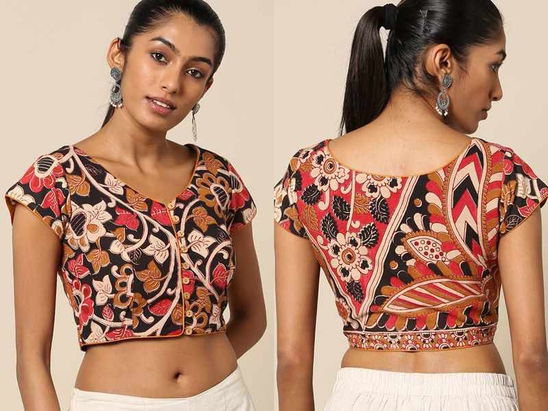 Simple Printed Blouse