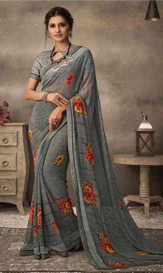 Simple Saree For Daily Wear