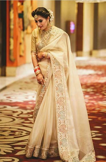 Simple Saree For Wedding