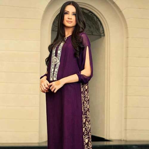 Slit Sleeves Kurti Design