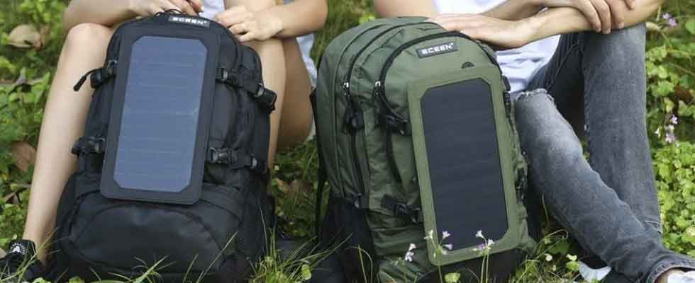 solar backpack