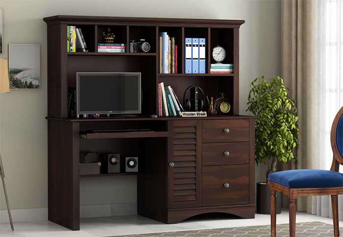 Study Table with Cabinet