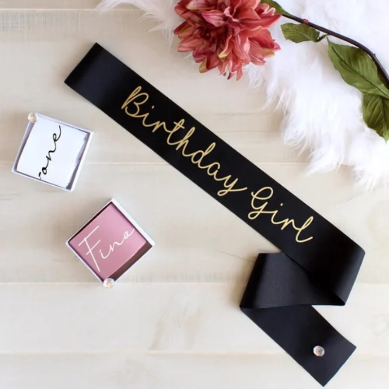 The Significance of Birthday Sashes