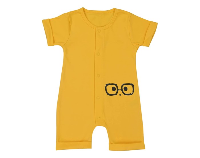 Tiny Heaven Newborn Baby Boy and Girl Cotton Rompers