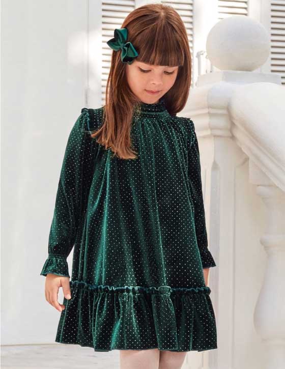 velvet frock design for kids and baby girls