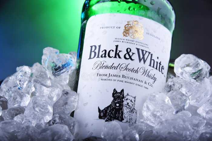 Who can consume black and white whiskey in India